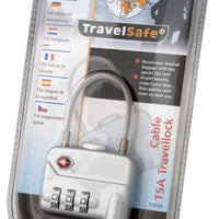 Travelsafe Cijferslot Tsa Met Kabel 7 X 4 Cm Staal - Azes shopping