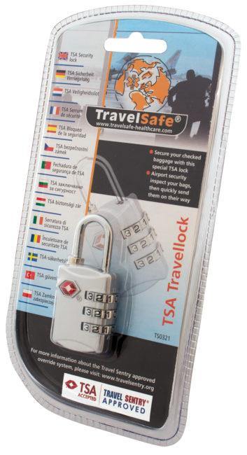 Fabrizio Bagageslot Tsa Cijfercombinatie Zwart/Zilver 10 Cm - Azes shopping