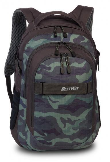 Bestway Rugzak Evolution Air 22 Liter Polyester Zwart/Wit - Azes shopping
