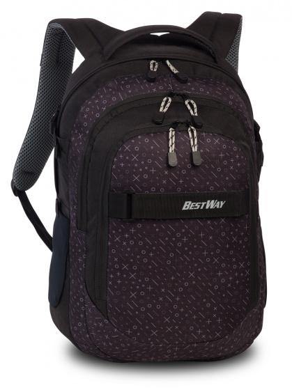 Bestway Rugzak Evolution Air 22 Liter Polyester Zwart/Wit - Azes shopping