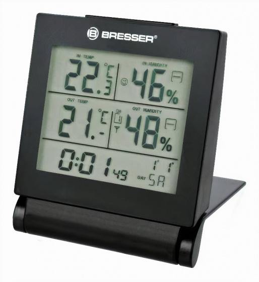 Bresser Reisstation Wekker/Weer Mytime Travel 98 Mm  2-Delig - Azes shopping