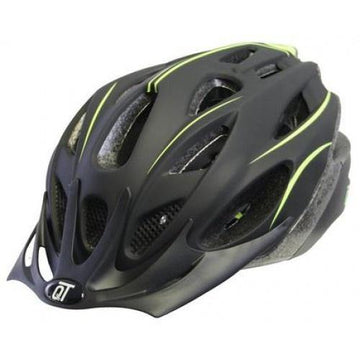 Cycle Tech Fietshelm Fuse Unisex Matzwart/Geel - Azes shopping
