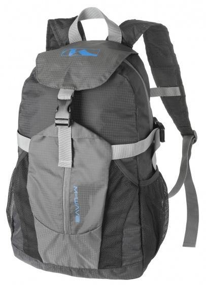 M-Wave Opvouwbare Backpack Deluxe Kleur Grijs 20 Liter - Azes shopping