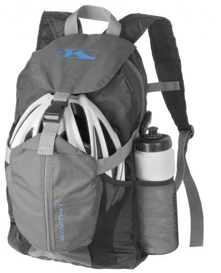 M-Wave Opvouwbare Backpack Deluxe Kleur Grijs 20 Liter - Azes shopping