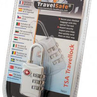 Travelsafe Reisslot Tsa Cijfer Staal - Azes shopping