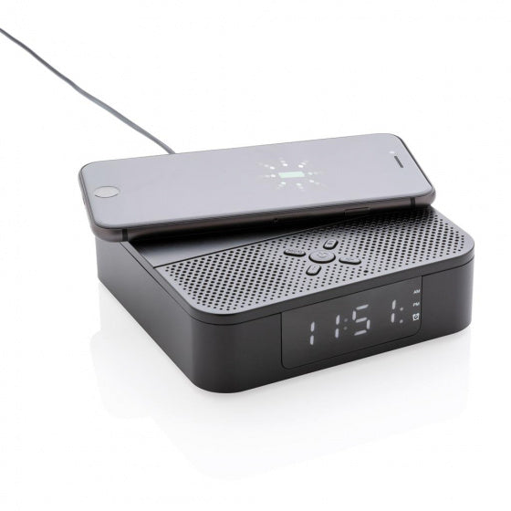 XD Collection Bluetooth Speaker/Klok - traveltripper.nl