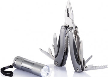 XD Collection Multitool Met Zaklamp - traveltripper.nl